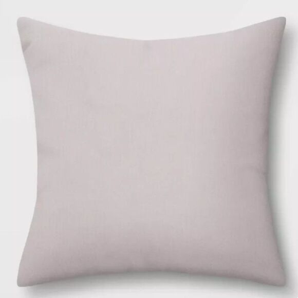 Solid Reversible Throw Pillow Set of two - Picture 2 of 4